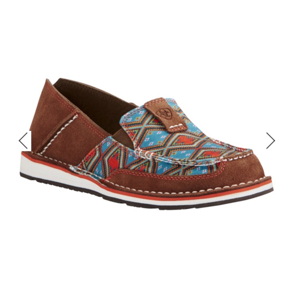 Ariat Womens Aztec Print Cruiser Slip-on Shoes